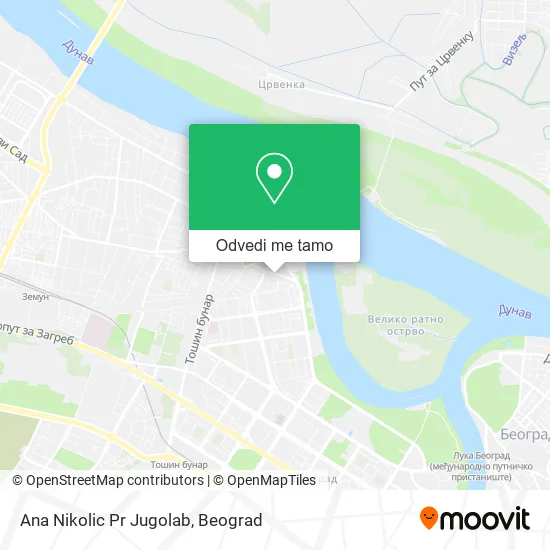 Ana Nikolic Pr Jugolab mapa