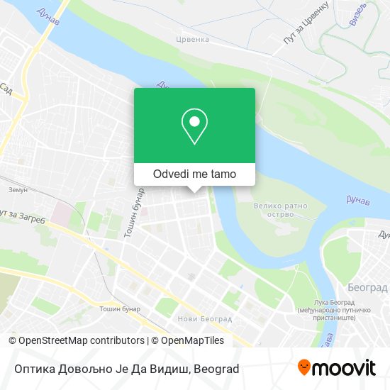 Оптика Довољно Је Да Видиш mapa