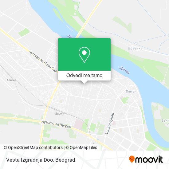 Vesta Izgradnja Doo mapa