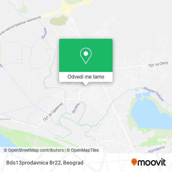 Bds13prodavnica Br22 mapa