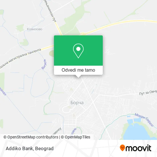Addiko Bank mapa