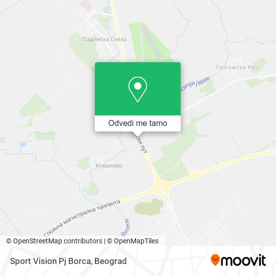 Sport Vision Pj Borca mapa