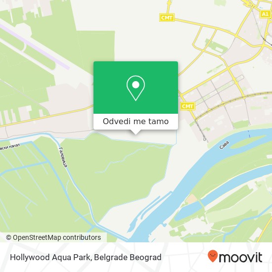 Hollywood Aqua Park mapa