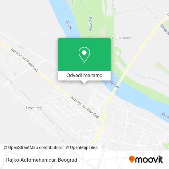 Rajko Automehanicar mapa