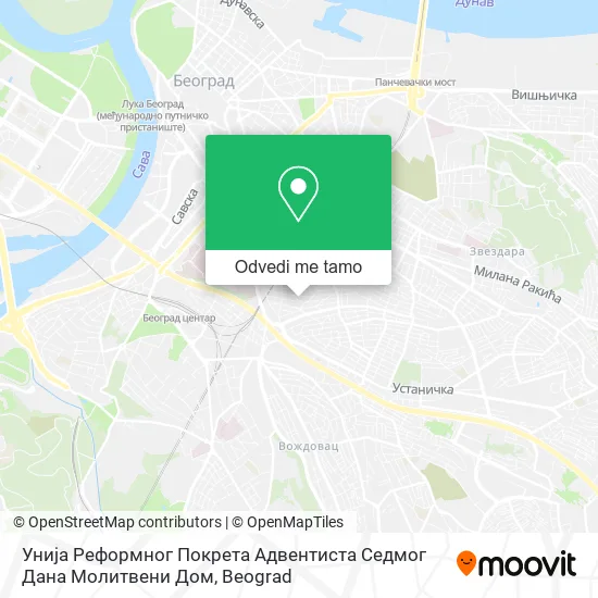 Унија Реформног Покрета Адвентиста Седмог Дана Молитвени Дом mapa