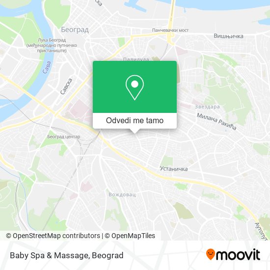 Baby Spa & Massage mapa