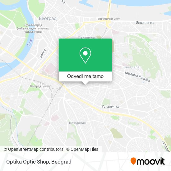 Optika Optic Shop mapa