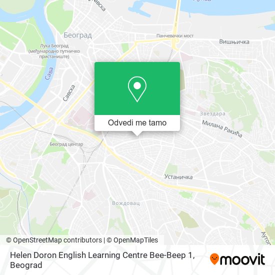 Helen Doron English Learning Centre Bee-Beep 1 mapa