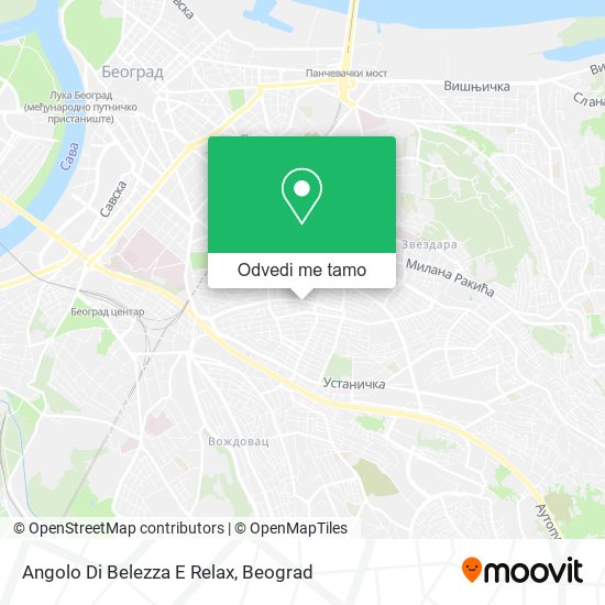 Angolo Di Belezza E Relax mapa