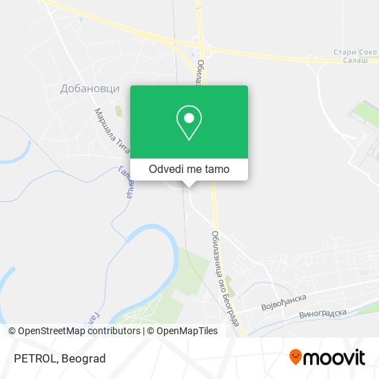 PETROL mapa