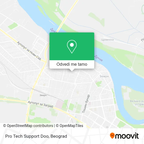 Pro Tech Support Doo mapa