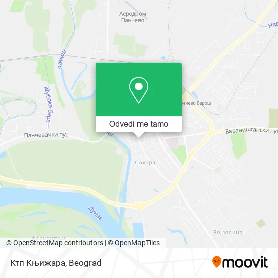 Ктп Књижара mapa