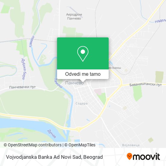 Vojvodjanska Banka Ad Novi Sad mapa