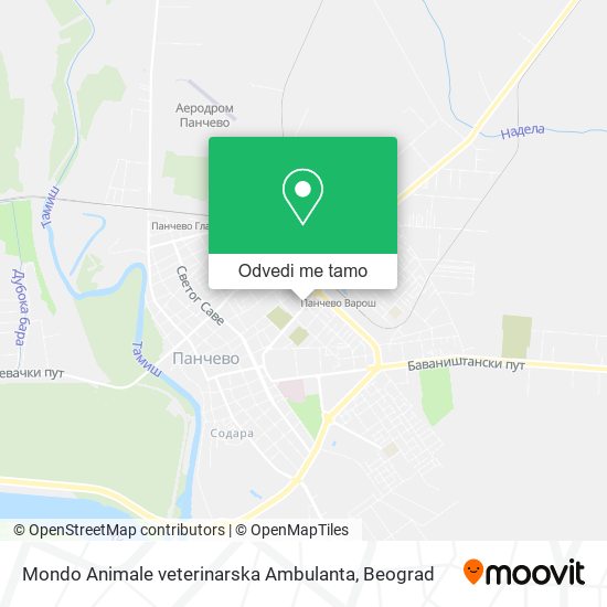 Mondo Animale veterinarska Ambulanta mapa