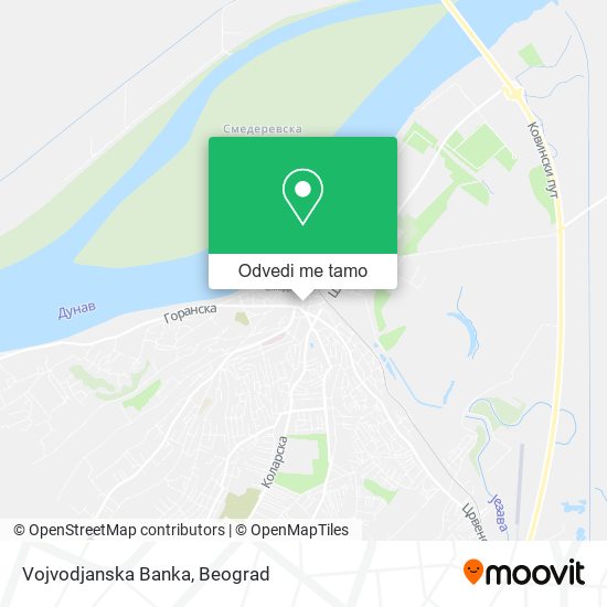 Vojvodjanska Banka mapa