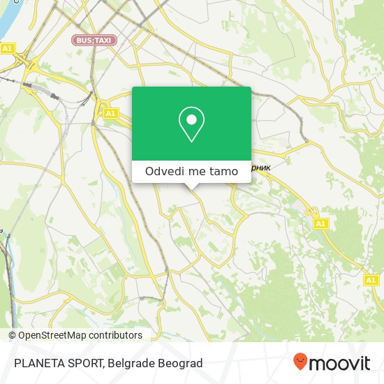 PLANETA SPORT mapa