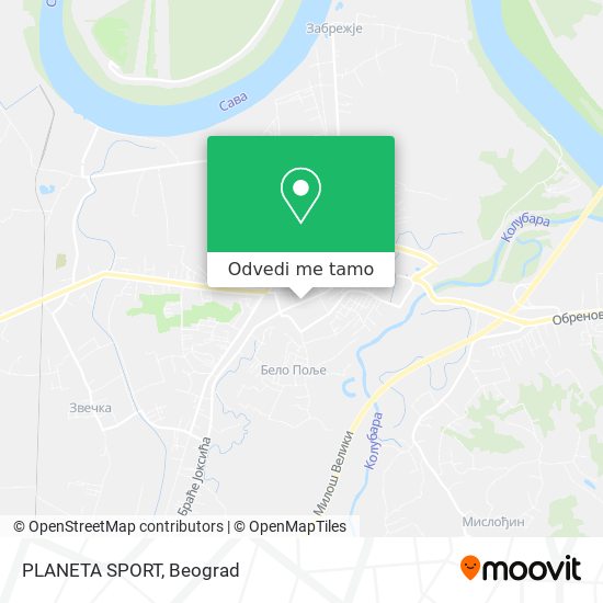 PLANETA SPORT mapa