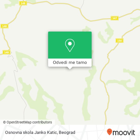 Osnovna skola Janko Katic mapa