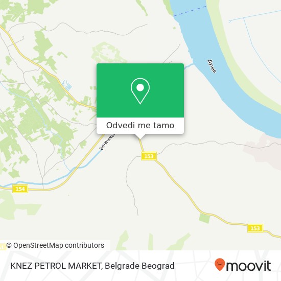 KNEZ PETROL MARKET mapa