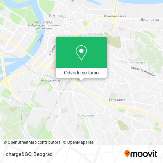 charge&GO mapa