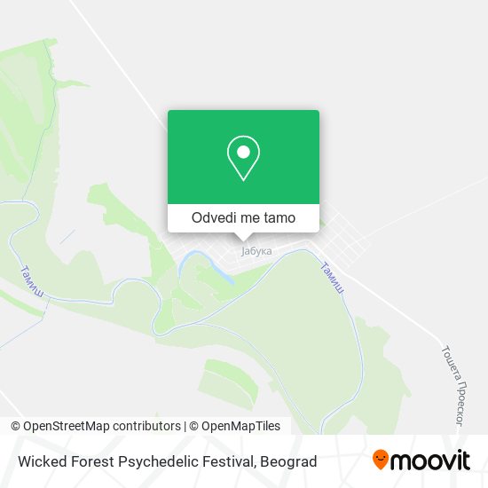 Wicked Forest Psychedelic Festival mapa