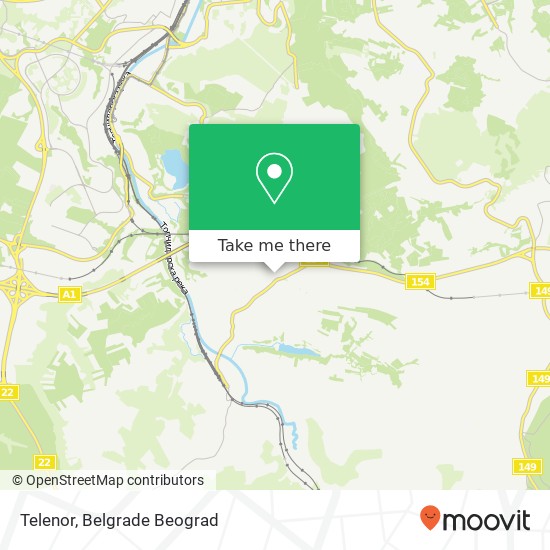 Telenor mapa