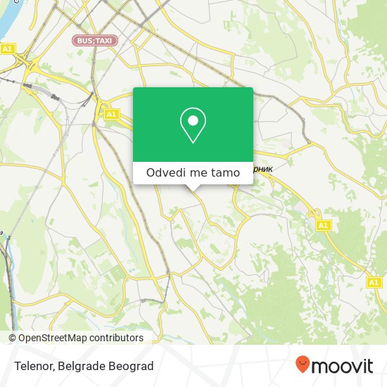 Telenor mapa