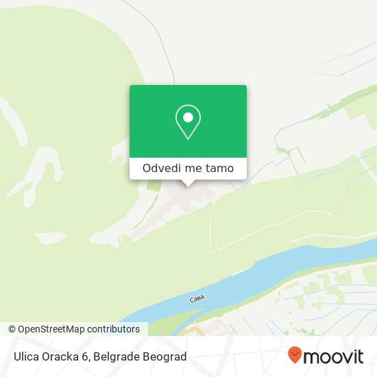 Ulica Oracka 6 mapa