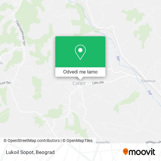 Lukoil Sopot mapa