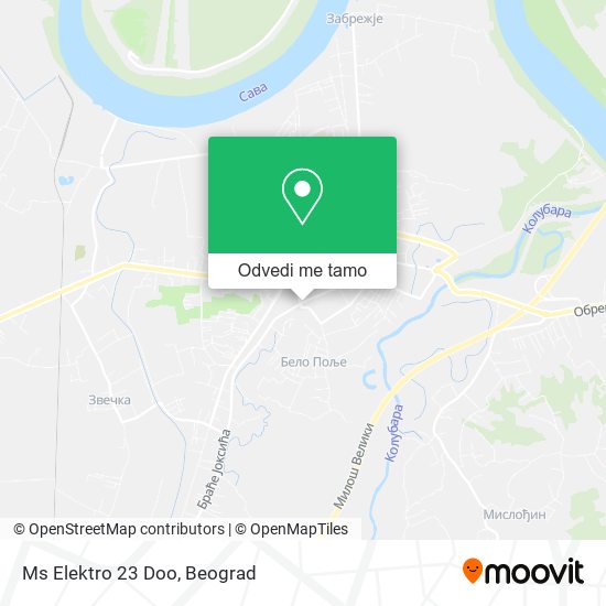 Ms Elektro 23 Doo mapa
