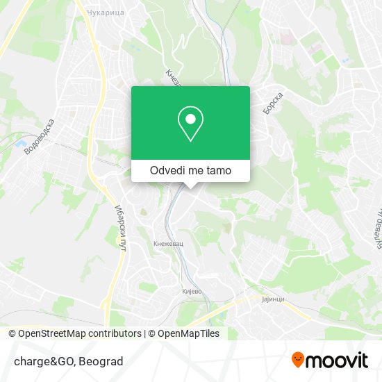 charge&GO mapa