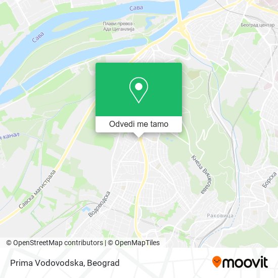 Prima Vodovodska mapa