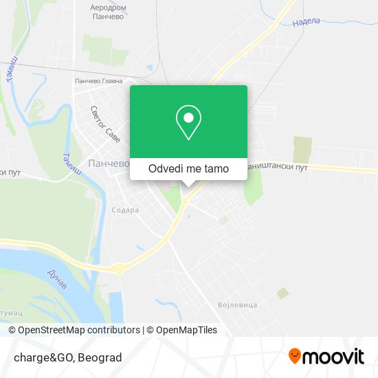 charge&GO mapa