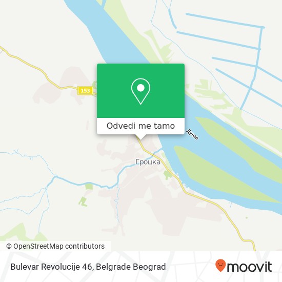 Bulevar Revolucije 46 mapa