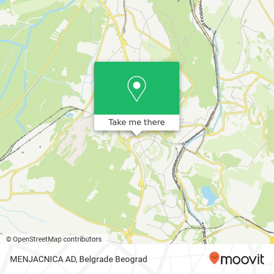 MENJACNICA AD mapa