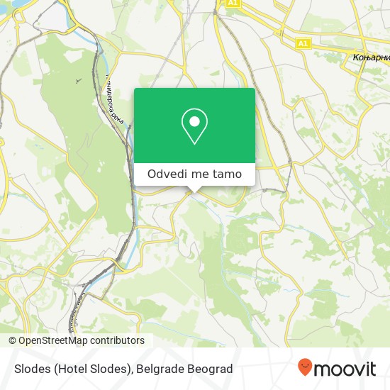 Slodes (Hotel Slodes) mapa