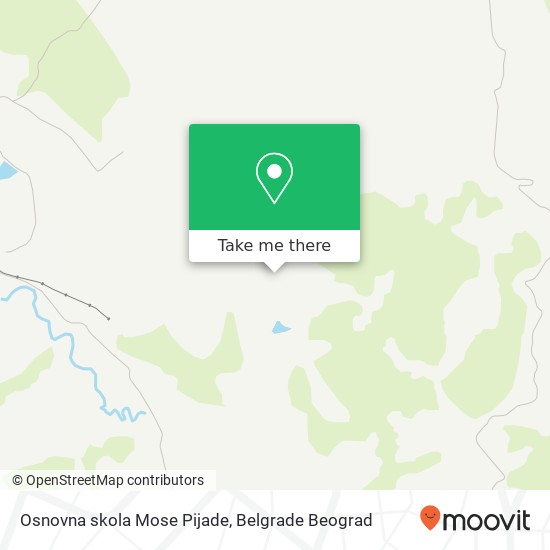 Osnovna skola Mose Pijade mapa