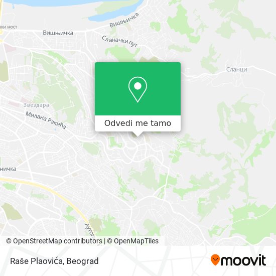 Raše Plaovića mapa