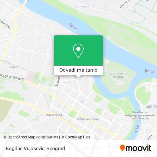 Bogdan Vujosevic mapa