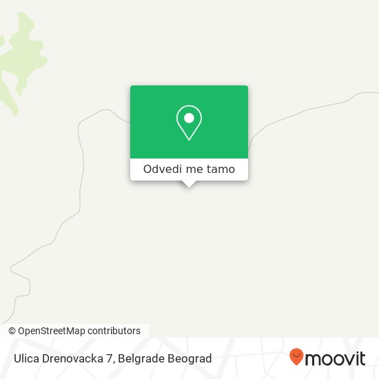 Ulica Drenovacka 7 mapa