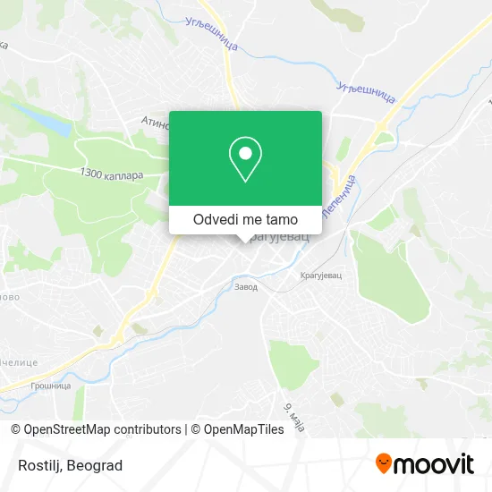 Rostilj mapa