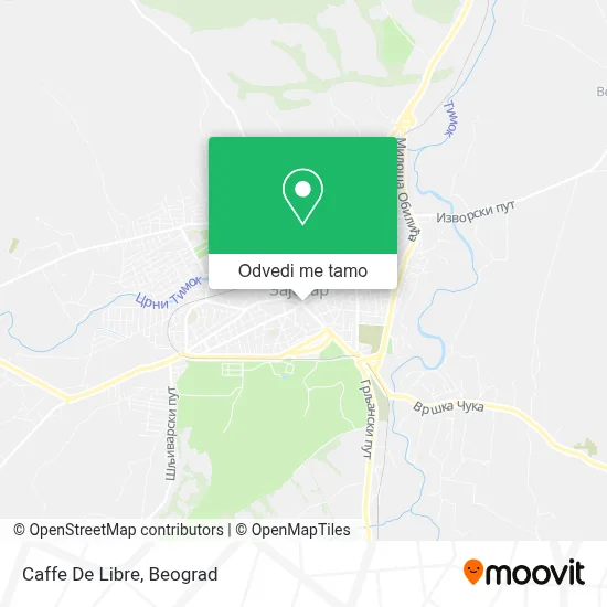 Caffe De Libre mapa