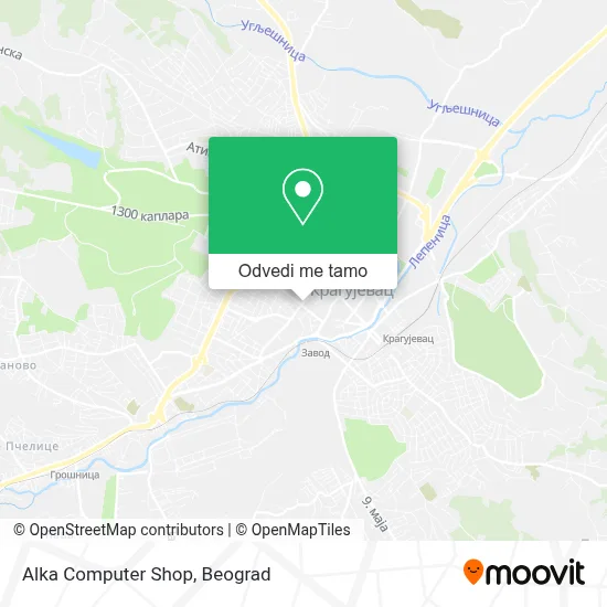 Alka Computer Shop mapa