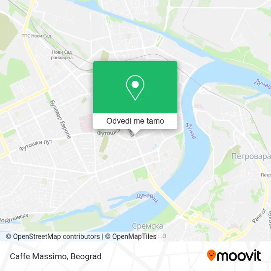 Caffe Massimo mapa