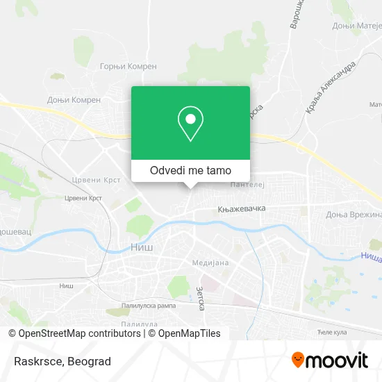 Raskrsce mapa