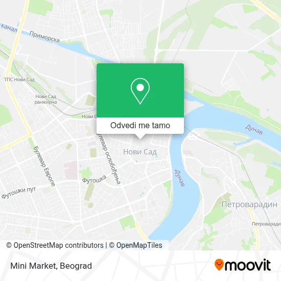 Mini Market mapa