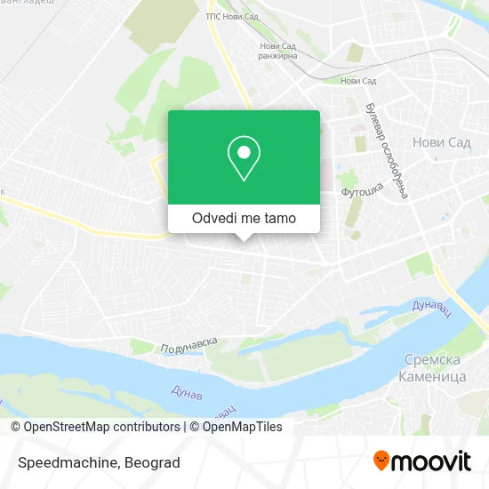 Speedmachine mapa