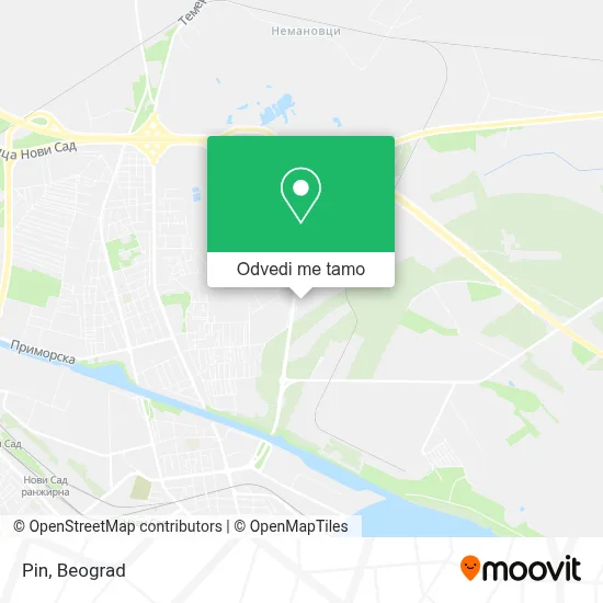 Pin mapa