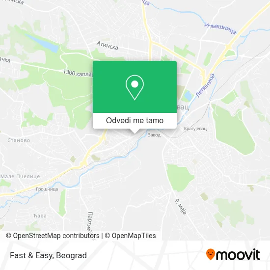 Fast & Easy mapa