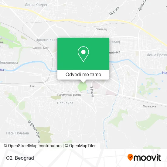 O2 mapa